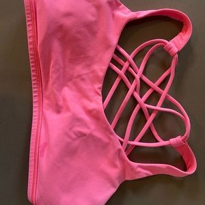 Padded cross back lululemon sports bra